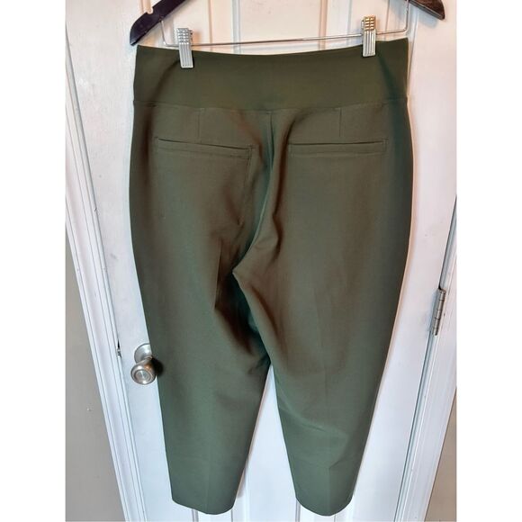 Athleta stretchy olive green dress pants size 8/P super comfy and stretchy - Picture 3 of 4